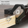 Woodworking Edge Banding Manual Arc Trimmer Board Chamfering Fillet Scraper, Specification: With R2 Blade