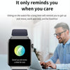 T50 1.85 inch Silicone Band IP67 Waterproof Smart Watch Supports Voice Assistant / Health Monitoring(Black)