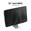 For 24 inch Apple iMac Portable Dustproof Cover Desktop Apple Computer LCD Monitor Cover with Storage Bag(Purple)