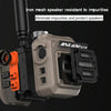 JINLIDE 3-5km 8W 6000mAh Hand-held Walkie Talkie Wireless Copy Frequency Ham Radio(Yellow)