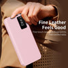 For Samsung Galaxy S25+ 5G Smart View Window Leather Phone Case with Card Slot(Pink)