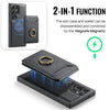 For Samsung Galaxy S23 Ultra 5G DG.MING K1 MagSafe Detachable Wallet RFID Back Cover Phone Case(Black)