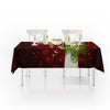 Household Rectangular Tablecloth Christmas Dining Coffee Table Cloth Decoration, Size:150x300cm(Christmas Bell)