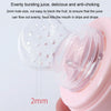 Portable Dual-purpose Baby Food Feeding Spoon Fruit Vegetable Silicone Feeding Pacifier Bottle(Nano-silver)