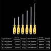 Chrome Vanadium Steel Percussion Screwdriver, Specification: 6.3x200mm 4inch Phillips