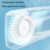 WT-F54 Wind From All Sides Long Battery Life Semiconductor Cooling Hanging Neck Fan(Blue)