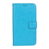 For Asus Zenfone 8 ZS590KS idewei Crazy Horse Texture Horizontal Flip Leather Case with Holder & Card Slots & Wallet(Sky Blue)