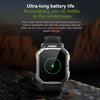 HAMTOD NX3 1.83 inch Smart Watch, Support Bluetooth Call / Sleep / Heart Rate / Blood Oxygen / Blood Pressure Monitoring(Black)