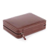 8-Digit Watch Storage Box Watch Display Box Portable Watch Travel Bag, Specification: 24 x 18 x 6cm(Brown)