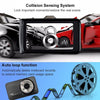 T638+ Car DVR USB Hidden Dual-lens Driving Recorder HD Reversing Video Monitor