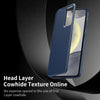 For Samsung Galaxy S25 5G Smart View Window Leather Phone Case with Card Slot(Blue)