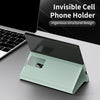 For Samsung Galaxy Z Fold4 Smart View Window Leather Phone Case with Card Slot(Green)