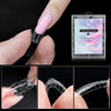 2 Boxes Nail Crystal Rapid Light Therapy Extension Nail Model, Shape: 120 PCS 10