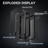 For Samsung Galaxy A16 5G RedPepper IP68 Waterproof PC Hybrid TPU Phone Case(Black)