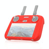 For DJI Mini 4 Pro / Air 3 Remote Control / DJI RC 2 with Screen PULUZ Silicone Protective Case (Red)