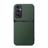 For Samsung Galaxy A35 5G Litchi Leather Magnetic Full Coverage Shockproof Phone Case(Green)