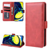 Wallet Stand Leather Cell Phone Case for Galaxy A80with Wallet & Holder & Card Slots(Red)