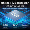 ANBERNIC RG Cube Retro Handheld Game Console With 3.95 Inch Screen T820 CPU Android 13 RGB Light With 128G TF Card(Beige)