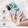 For Samsung Galaxy S20 FE 4G / 5G Flowers and Plants Series IMD TPU Phone Case(Blue Rose)