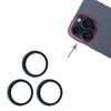iPhone 15 Pro/Max Camera Lens Protector Ring (Blue, 3-Pack)