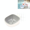 Anti-Choke Slow Feeder Dog & Cat Bowl, Grey, Hanging