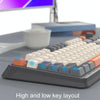 XUNSVFOX K94 Wireless Bluetooth Dual Mode Mechanical Keyboard Gaming Office Laptop Keyboard(Shimmer)