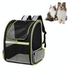 Breathable Pet Carrier Backpack, Grey - Lightweight, Foldable