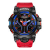 SMAEL 8075 Multi-function Waterproof Night Light Outdoor Watch(Red)