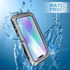 For iPhone 11 Pro Shockproof Waterproof Dust-proof Metal + Silicone Protective Case with Holder(Silver)