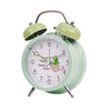 Student Cute Style Bell Alarm Clock Bedside Mute Clock With Light Specification Y35 4 Inch (Green)