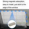 Car Sunshade Magnetic Iron Reflective Mesh Gauze Sunscreen Heat Insulation Sunshade Baffle(Front Window Driving)