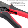 Wire Tube Type European Terminal Crimping Pliers(HCS8 16-6 Blue Red)