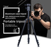 TRIOPO Oubao A-308S Adjustable Portable  Aluminum Alloy Tripod with Ball Head for SLR Camera