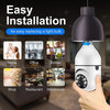1080P WiFi Light Bulb Camera E27 | Panoramic Security Cam | Night Vision
