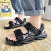 Casual Open Toe Breathable Beach Slippers Beach Sandals For Men, Size: 42(White)