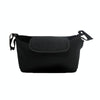 Stroller Storage Hanging Bag Multifunctional Large Capacity Stroller Bag(Linen Black)