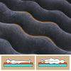 Universal Car Travel Inflatable Mattress Air Bed Camping Back Seat Couch, Size: 90 x 135cm(Beige)