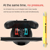 D1 Colorful Lights Handle Charger For Nintendo Switch / Switch Lite(Black)