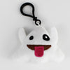 20 PCS Creative Plush Doll Mobile Pendants Gift Cartoon Cute Facial Expression Decorations Keychains with Hook