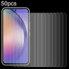 For Samsung Galaxy A56 5G 50pcs 0.26mm 9H 2.5D Tempered Glass Film