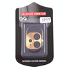 For iPhone 11 Rear Camera Lens Protective Lens Film Cardboard Style(Gold)