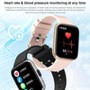 G12 1.7 inch IPS Screen Smart Watch, Support Bluetooth Calling / Body Temperature Monitoring (Pink)