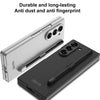 For Samsung Galaxy Z Fold6 GKK Integrated Ultra-thin PC Phone Case with Pen Slots, No Include Pen(Black)