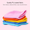 Children Waterproof PU Coated Breathable Sunscreen Swimming Cap(Yellow Steamship)