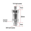 10 PCS Screw Adapter 1/4 Male to 3/8 Male Screw