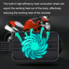 3-inch HD One-key Capture Dual-lens Motorcycle Waterproof Driving Recorder(Black)