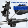 CS-1722A2 Motorcycle Rear Mirror Octopus Aluminum Alloy Phone Holder