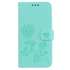 Rose Embossed Horizontal Flip PU Leather Case for Xiaomi Pocophone F1 , with Holder & Card Slots & Wallet(Green)