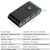 BR02 Bluetooth 5.0 Receive and transmit 2-in-1 PC TV Bluetooth audio adapter with battery display