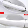 Car Door Handle Anti-scratch Protection Transparent Stickers Anti-collision Strips, Specifications: 4pcs Handle Bowl